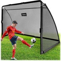 FußBalltor 300 X 200 X 90 Cm NS-497 Schwarz