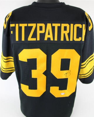 Minkah Fitzpatrick Autographed/Signed Pittsburgh Steelers Custom Jersey  PSA/DNA