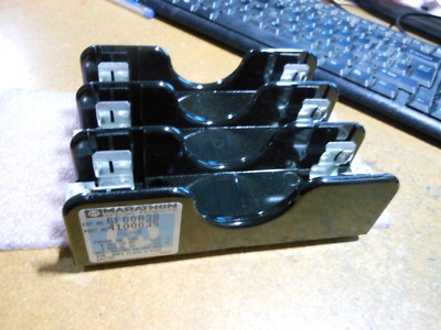MARATHON FUSE BLOCK 600V 60A PART # 4100035 NSN: 5920-00-584-4591 PART # 6F60A3B