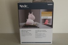 Style Selections Unicorn Color Changing Child Safe BPA Free LED Night Light