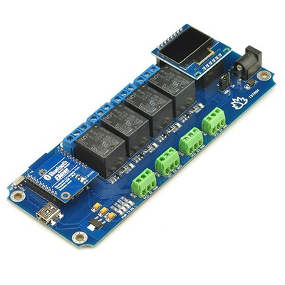 TSTR04 - 4 Channel,4 Temperature Sensors Bluetooth Smartphone Relay,Thermostat
