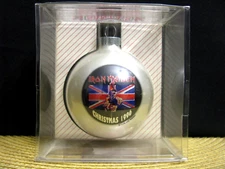 IRON MAIDEN OFFICIAL 1996 CHRISTMAS ORNAMENT FC ITEM  US IMPORT