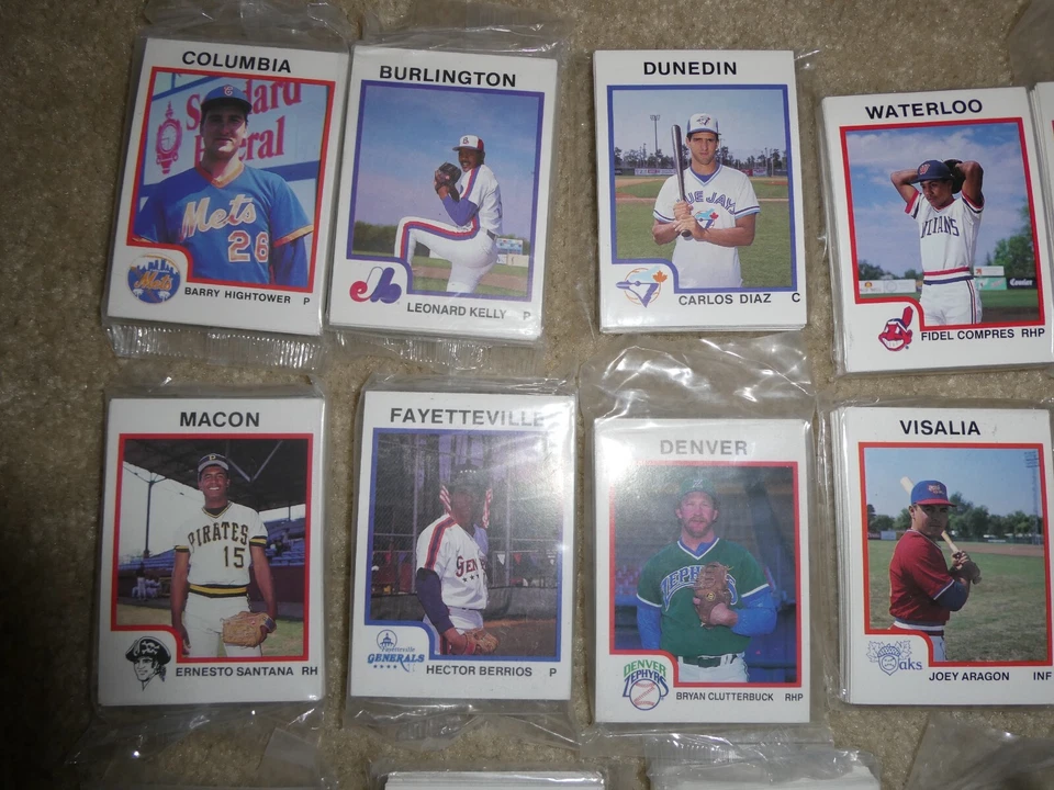 Lot of 24 Different 1987 ProCards Minor League Team Card Sets - Image 2 of 3