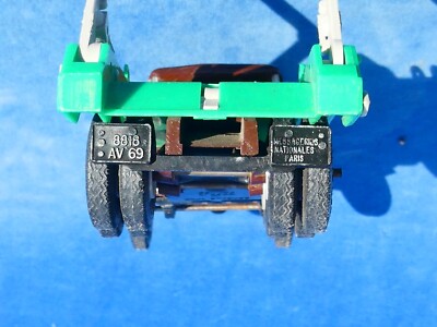 Miniature Camion Berliet TBO 15 - Norev 1/43, Avec Benne, 1957, Collection