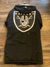Vintage Oakland Raiders Nike Starter Football Jacket Heavy Warm Trench XXL