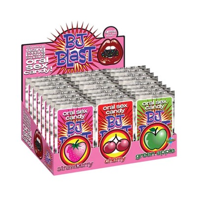Pipe Dreams BJ Blast Strawberry, Cherry, and Green Apple (36/Display)