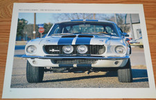 Póster fotográfico Ford Mustang Shelby GT 500 1967 Ford 67 GT500