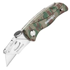 	Sheffield 12131 Camouflage Quick Change Utility Knife	