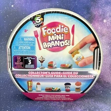 Zuru 5 Surprise Foodie Mini Brands COLLECTOR'S CASE- New, Sealed