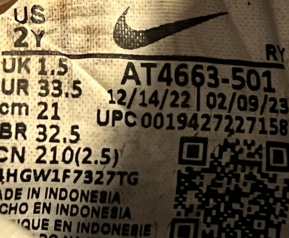 Nike Flex Runner Slip On (PS) White Lilac Purple AT4663501 Kids Shoes