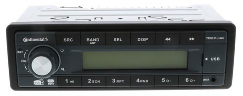 Continental MP3 AUX USB DAB 1DIN Autoradio für Fiat Multipla 186 1999-2010 grau - Bild 4 von 9