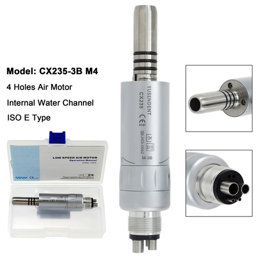 Motor de aire dental COXO pieza de mano de baja velocidad 4 orificios agua interior NSK E tipo CX235-3B - Imagen 2 de 11