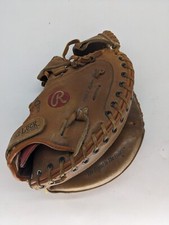 Rawlings Fastback Catchers Mitt RCM7 Mike Piazza Dual Wing READ  RHT B3