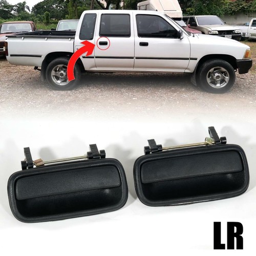 Verrou De Fenêtre Arrière Pour Toyota Hilux RN85 / Tacoma 1989-2000 - Marron - Métal/plastique