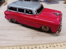 Vintage Tin Toy Station Wagon Old Antique Made In Japan Friction Toy Car Old...