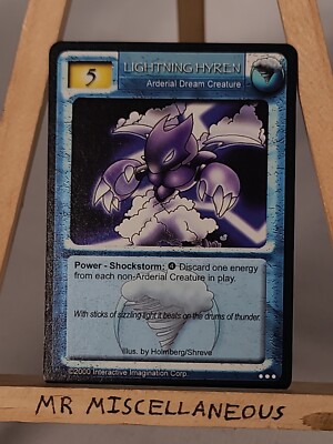 Magi Nation Duel - LIGHTNING HYREN - Arderial Creature - Base Unlimited