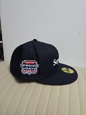 NWT SUPREME NEW ERA Box Logo Opening Day 2021 Grape Icy uv fitted