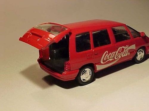 4 pouces 1994 Renault Espace Coca-Cola Solido 1/43 Diecast comme neuf en loose - Photo 5/6