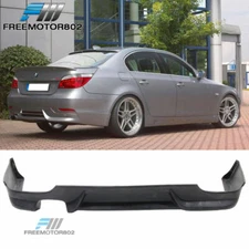 Fits 04-07 BMW E60 5-Series PU Rear Bumper Lip Spoiler Bodykit