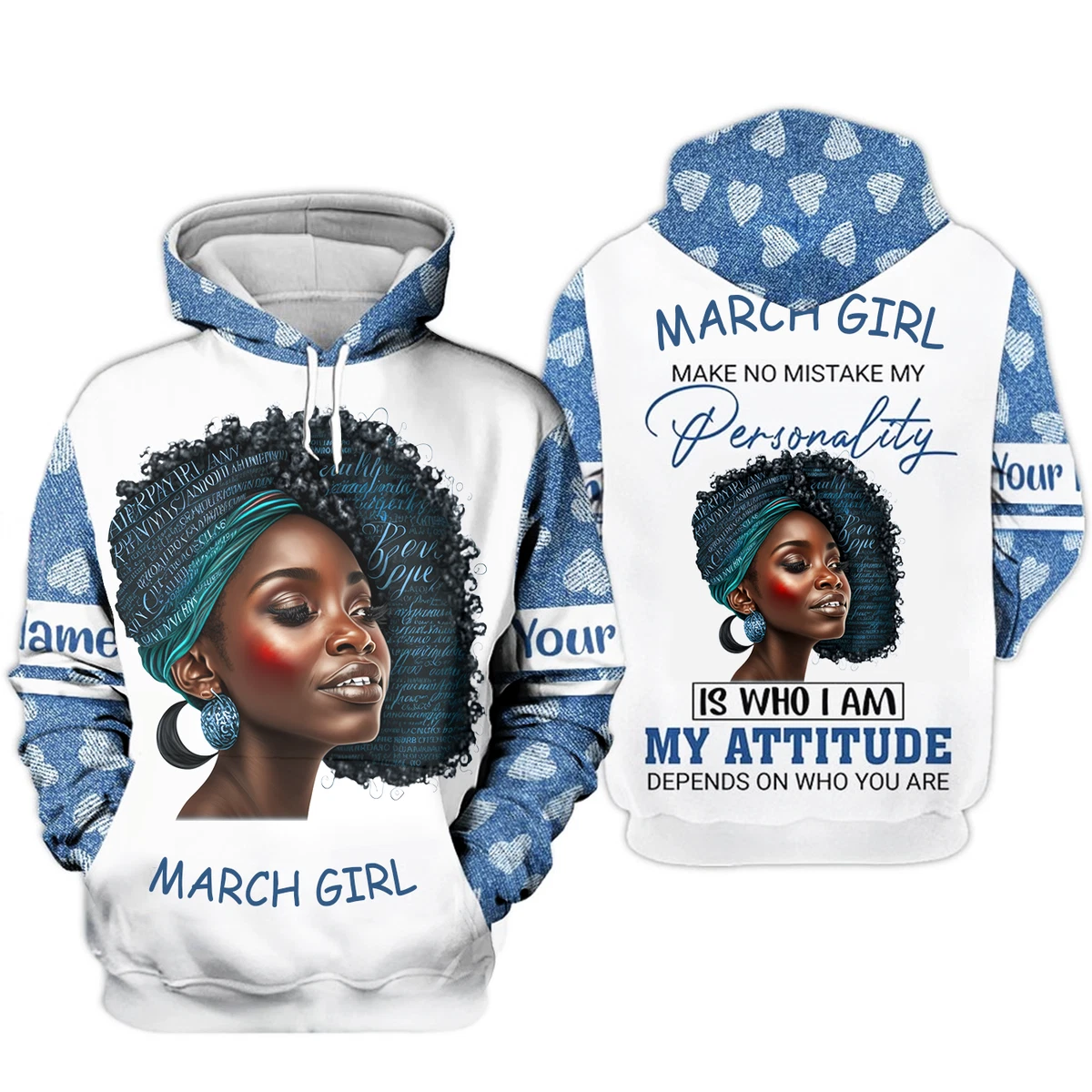 March girl shop hoodie