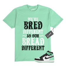 1 Green Glow Mint White Black High T Shirt Match BREAD