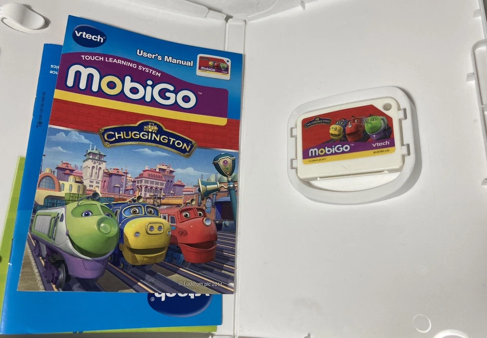 CHUGGINGTON • Vtech MobiGo Game Touch Learning System Cartridge w/ Case - Image 2 of 3