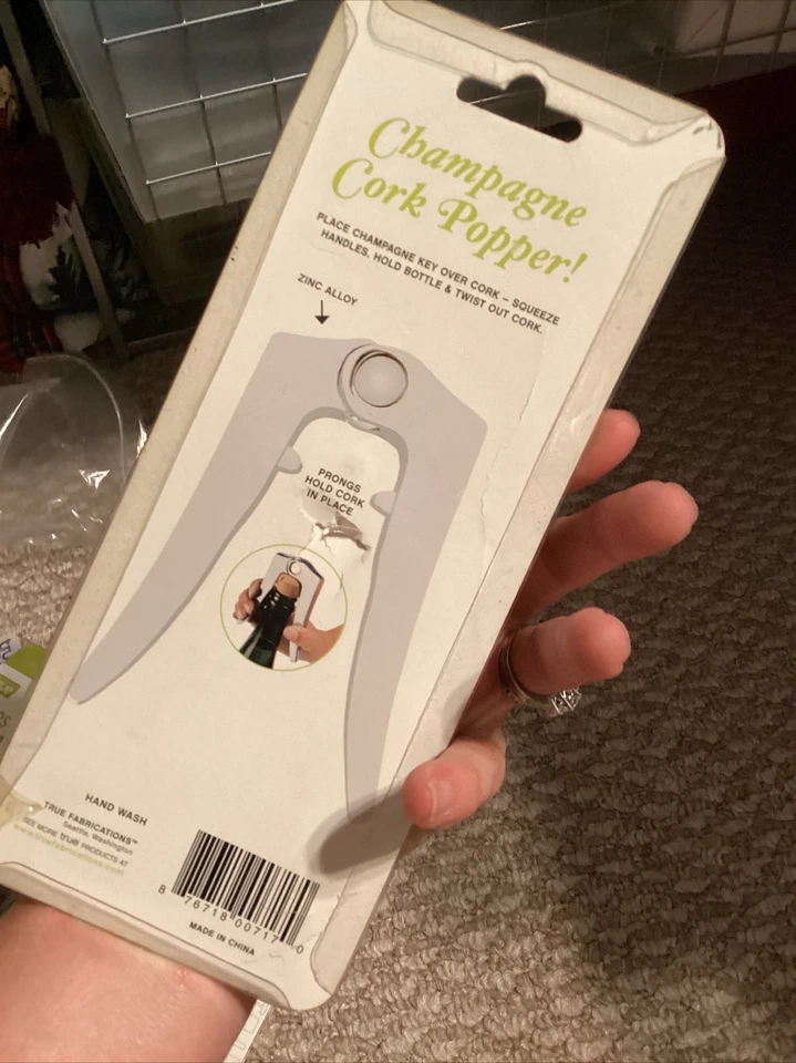 NEW true fabrications champagne cork remover chrome - Image 2 of 2