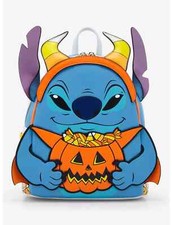 Mini mochila Loungefly Disney Lilo & Stitch Candy Corn Stitch brilla en la oscuridad
