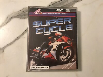 Super Cycle - Commodore C64  - Epyx