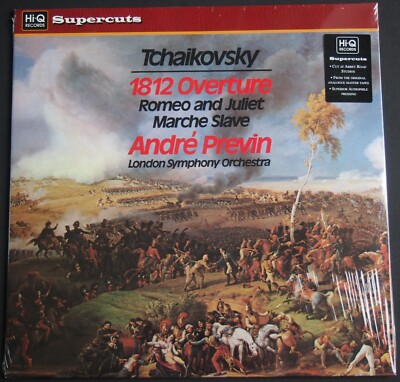 Tchaikovsky 1812 Overture Previn LSO EMI Reissue Hi-Q Records Mint Sealed