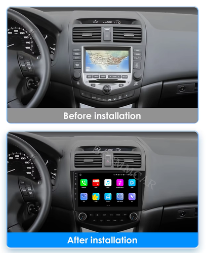 HD Car MP5 Player BT For Wireless Apple Carplay Fit For Honda Accord 2003-2007 - Picture 19 of 24