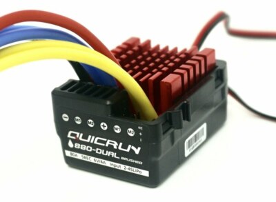 Hobbywing 1/10 Dual Motor ESC WaterProof Brush 2-4S WP 880