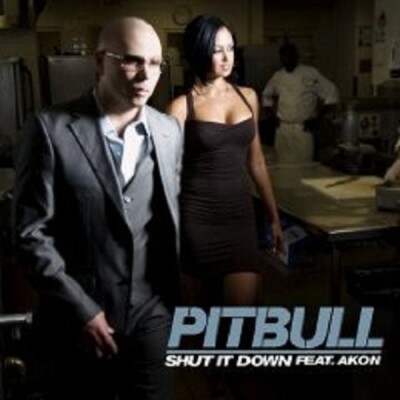 PITBULL FEAT. AKON ''SHUT IT DOWN'' CD 2 TRACK SINGLE NEU