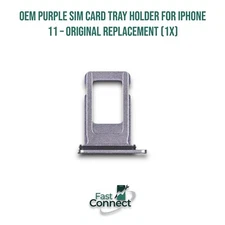 OEM Purple SIM Card Tray Holder for iPhone 11 – Original Replacement (1x)