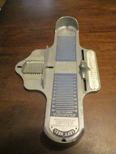 THE BRANNOCK DEVICE SYRACUSE N.Y. CALIBRATED FOR WOMEN'S STYLE SHOES SHOESTORE