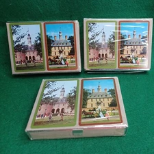 Congress Playing Card 3x2-Pack Cases Williamsburg CEL-TONE-FINISH Union Carbide