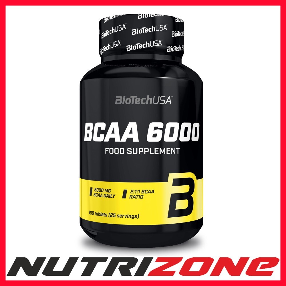 Biotechusa (100 Tabs) Bcaa 6000 - 100 Tabs - Image 2