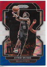 2021-22 Prizm  Kyrie Irving Red White and Blue Prizm