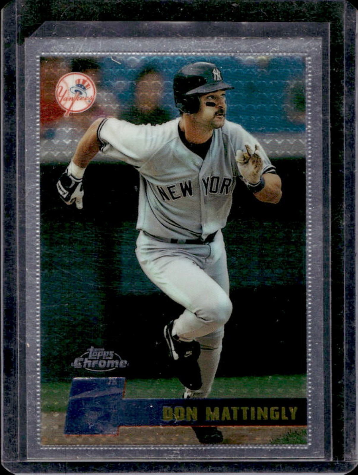 1996 Topps Chrome Don Mattingly #56 Yankees