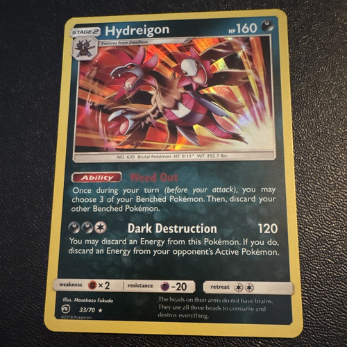 Pokemon Dragon Majesty Holo 4-Card Lot Hydreigon Lapras Gyarados Victini