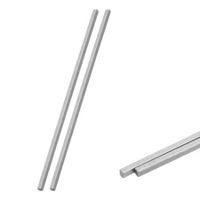 uxcell 2Pcs Square Steel Key Stock, 3/16" x 3/16" x 8" 45 Cold-Drawn Squar...