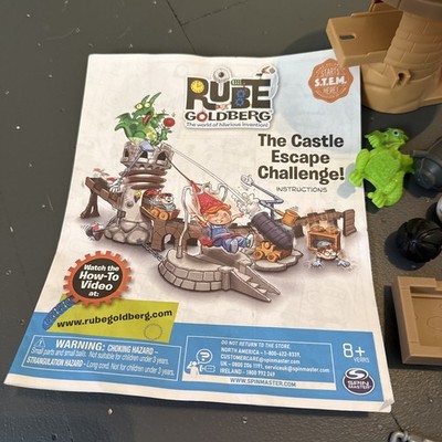 Wonderology Rube Goldberg The Castle Escape Challenge S.T.E.M. STEM no box