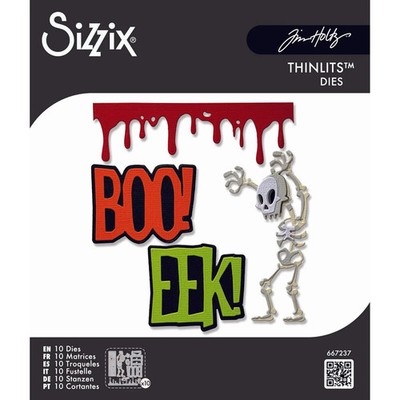 Tim Holtz ''VAULT FRIGHTS AND BONES'' 667237 Sizzix Thinlits Cutting Dies 2026