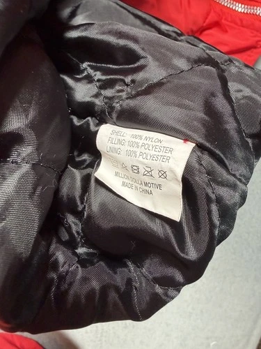 Million Dolla Motive MDM Trappers Bomber Jacket 5XL Red Streetwear Full Zip image 8