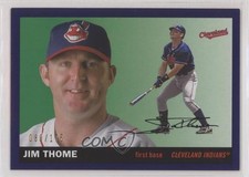 2020 Topps Archives 1955 Topps Purple 80/175 Jim Thome #70 HOF 0hk3