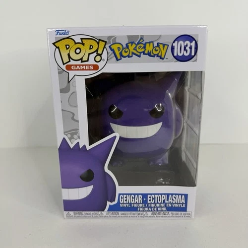 Pokemon Gengar 1031 Funko Pop Games Ectoplasma Vinyl Figure Anime