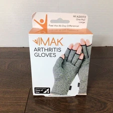IMAK Compression Arthritis Gloves One Pair Unisex Size Large A20172 NEW