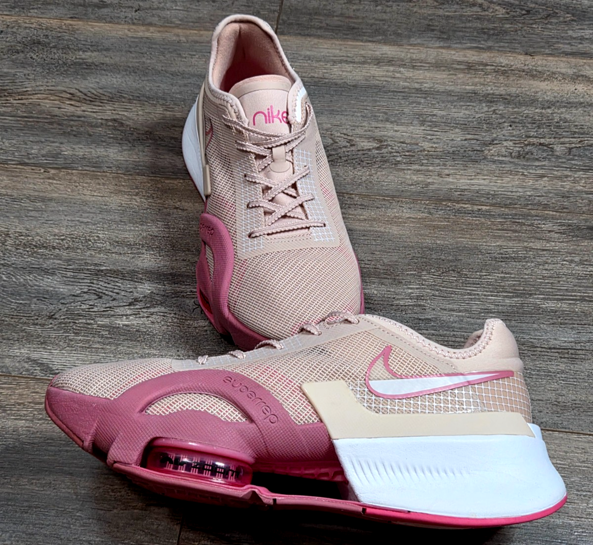Nike Air Zoom SuperRep 3 Pink Oxford Women's 9 Training Shoes
