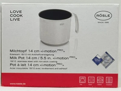 Rösle · Milchtopf "I-Motion" · 18904 · 14cm Ø · NEU! OVP! *TOP!* - Bild 1 von 4