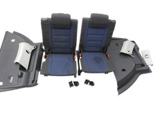 Sitz Rücksitzbank Set Doppelsitz Kofferraum Hinten für VW Touran 1T 06-10 374624